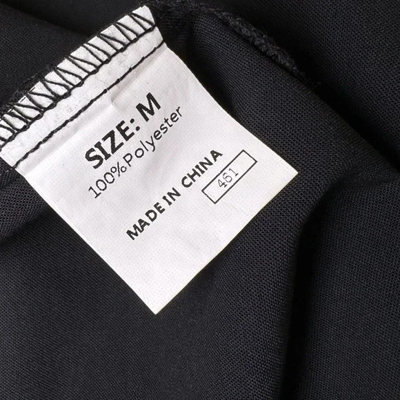 Lace Top - Off The Shoulder + Adjustable Straps - Black Polyester Garment Medium - Picture 4 of 5